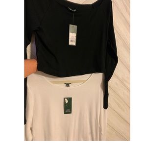 Set of 2 NWT wild fable crop tops